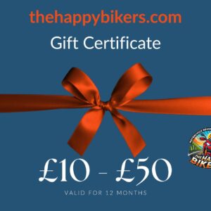 Gift Card from The happy Bikers