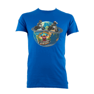 The Happy Bikers Global Adventure Unisex T-Shirt