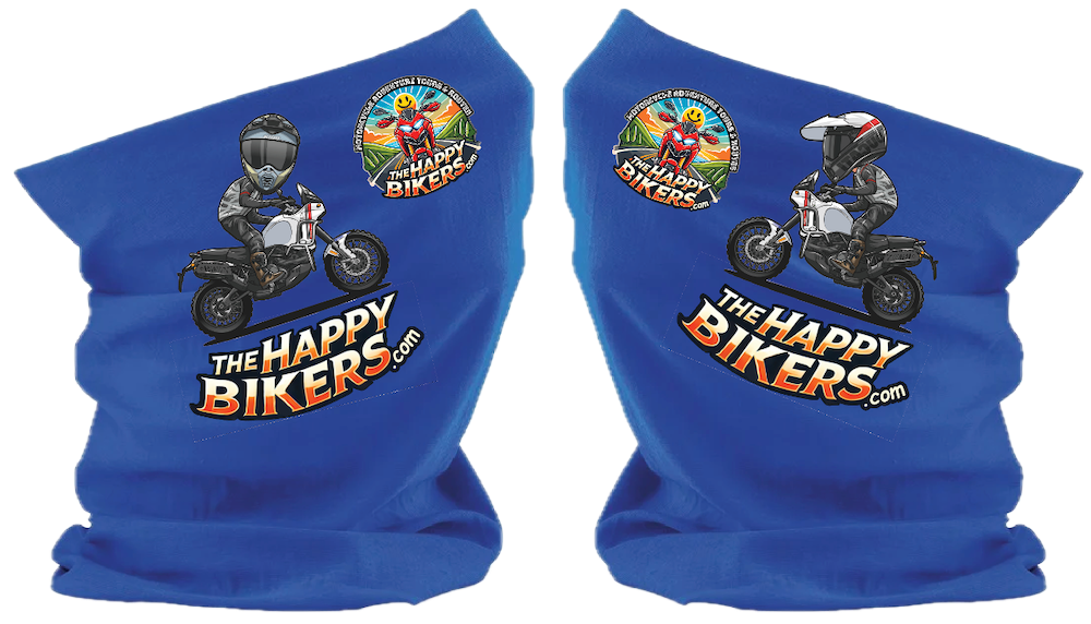 The Happy Bikers Neck Tube