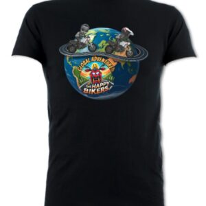 The Happy Bikers Global Adventure Unisex T-Shirt v2